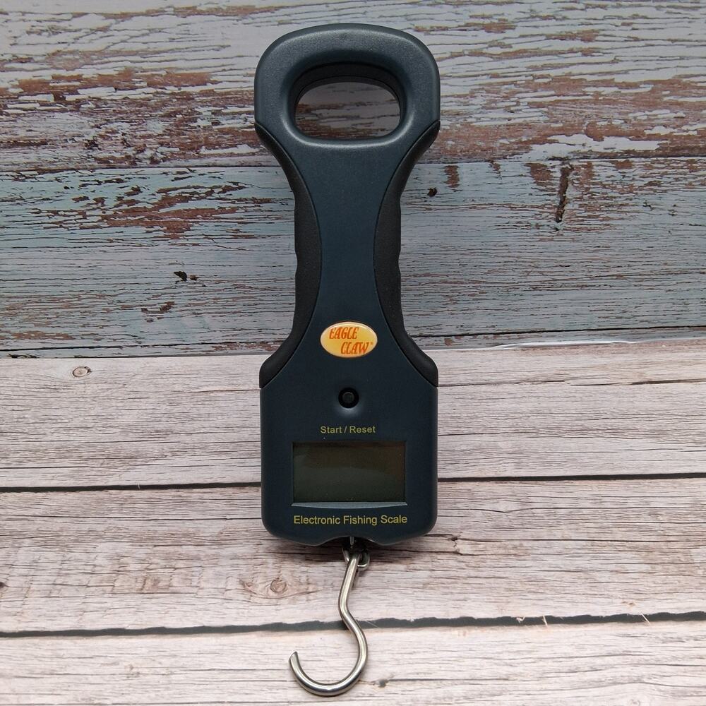 Eagle Claw 50 lb Digital Scale Model 04070-002 Water Resistant Tested & Working